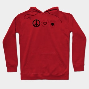 Peace, Love and Tea Hoodie